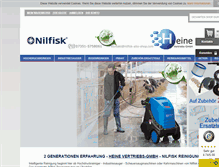 Tablet Screenshot of nilfisk-alto-shop.com